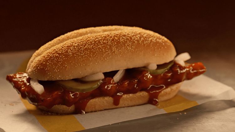 McRib is coming back to McDonald's menus for a limited time. Here's when and where — WTSP Food Tampa Bay