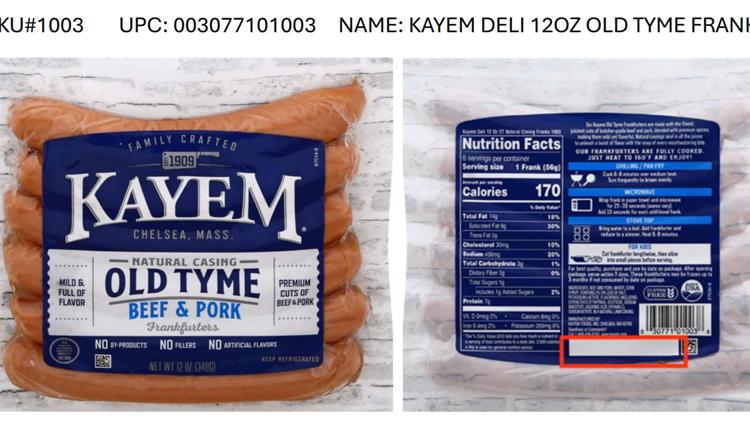 More than 1.5M pounds of meat and poultry recalled due to 'possible temperature abuse' โ WTSP Business Tampa Bay