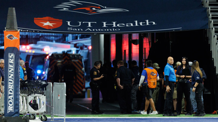 Military member dies after falling while rappelling from Alamodome's ceiling before UTSA vs. Navy game — NewsWest 9 (Permian Basin), Wesley Chapel Sports news