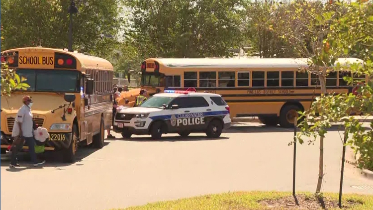 School bus crashes in Clearwater with students on board; no serious injuries reported — WTSP 10 Tampa Bay, Wesley Chapel Health news