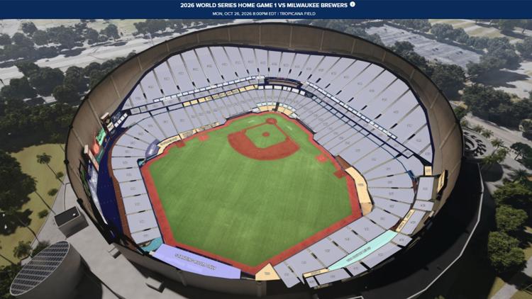 World Series tickets at Tropicana Field: What's still available for Rays vs. Brewers? — WTSP 10 Tampa Bay