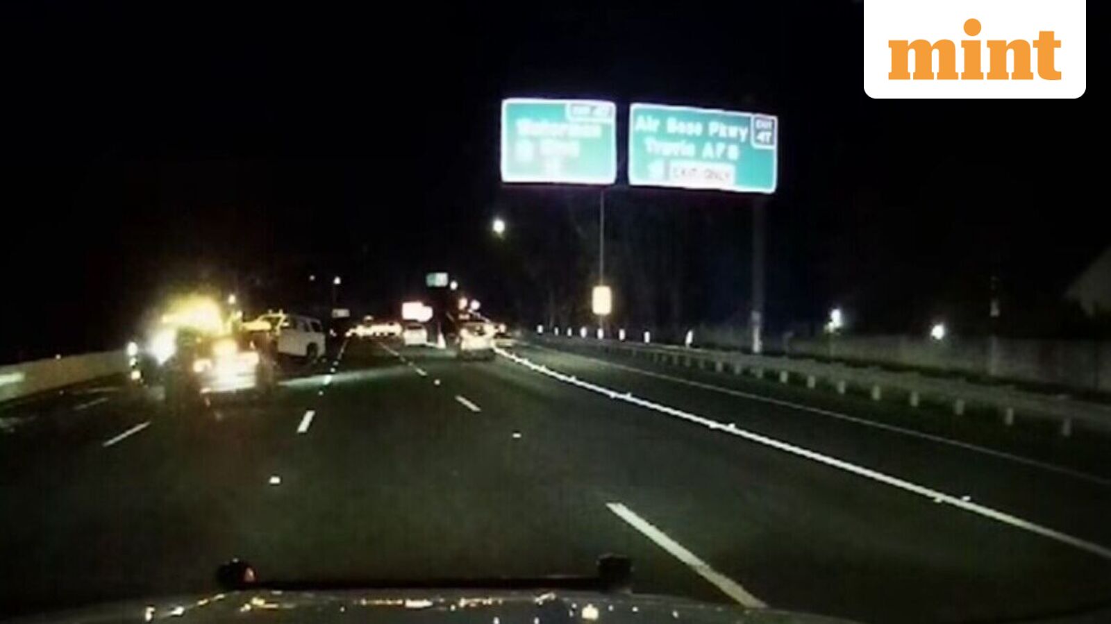 Tesla driver allegedly asleep with Full Self-Driving on? Video shows car crashing into police vehicle in California — Mint India, Wesley Chapel Technology news