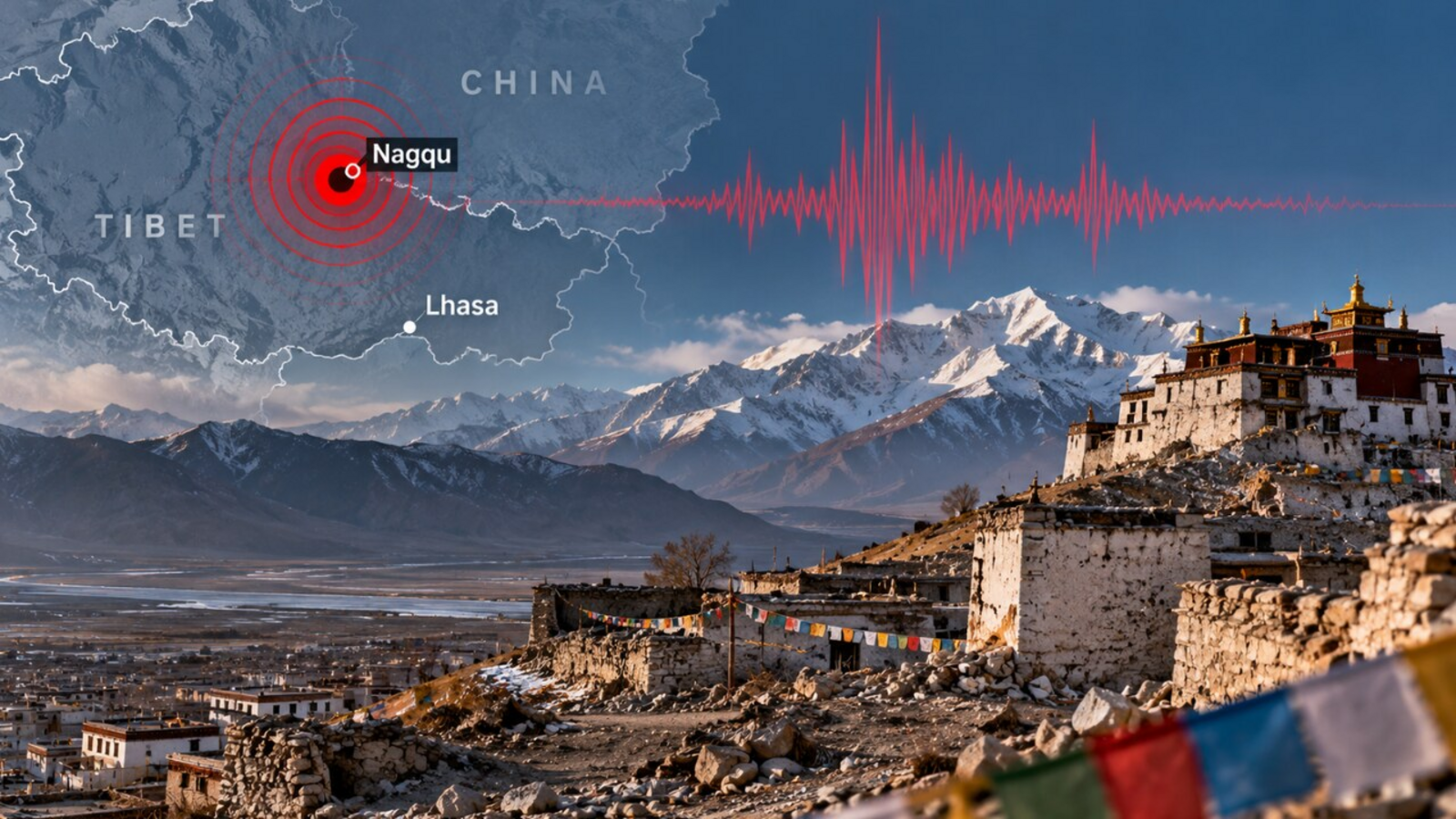 Earthquake today: Magnitude 7 quake strikes Tibet in China, epicentre near Nagqu — Mint India, Wesley Chapel Technology news